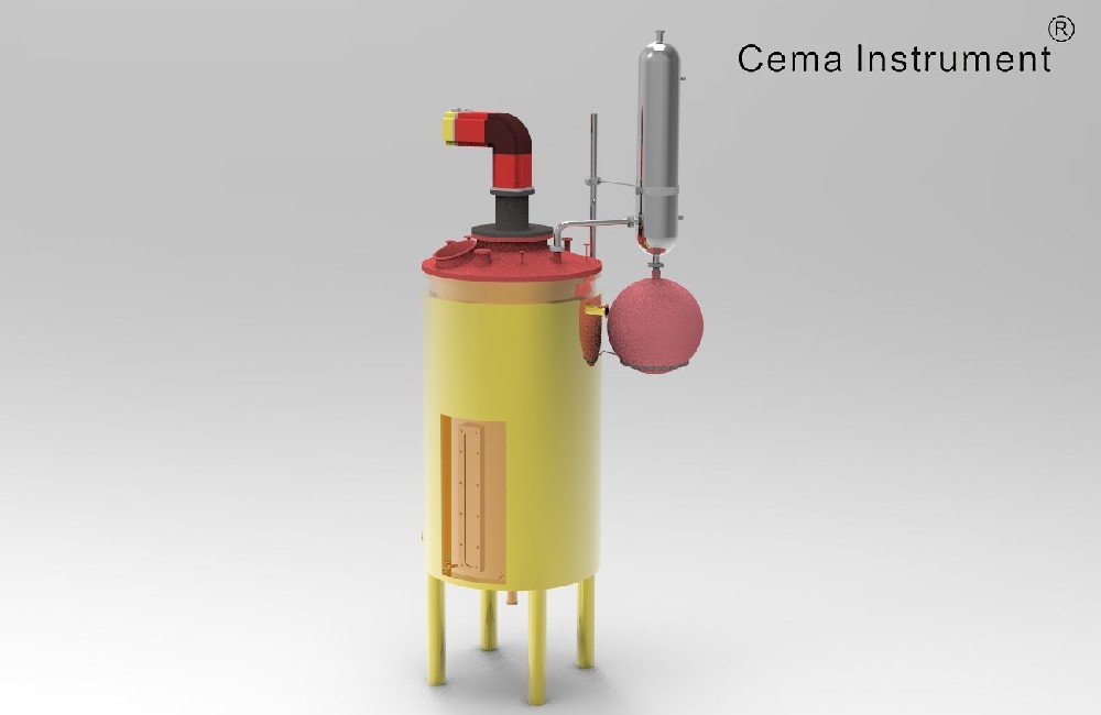 PLC SSR-300L-EX MOTOR-80~280C Stainless Steel Reactor.