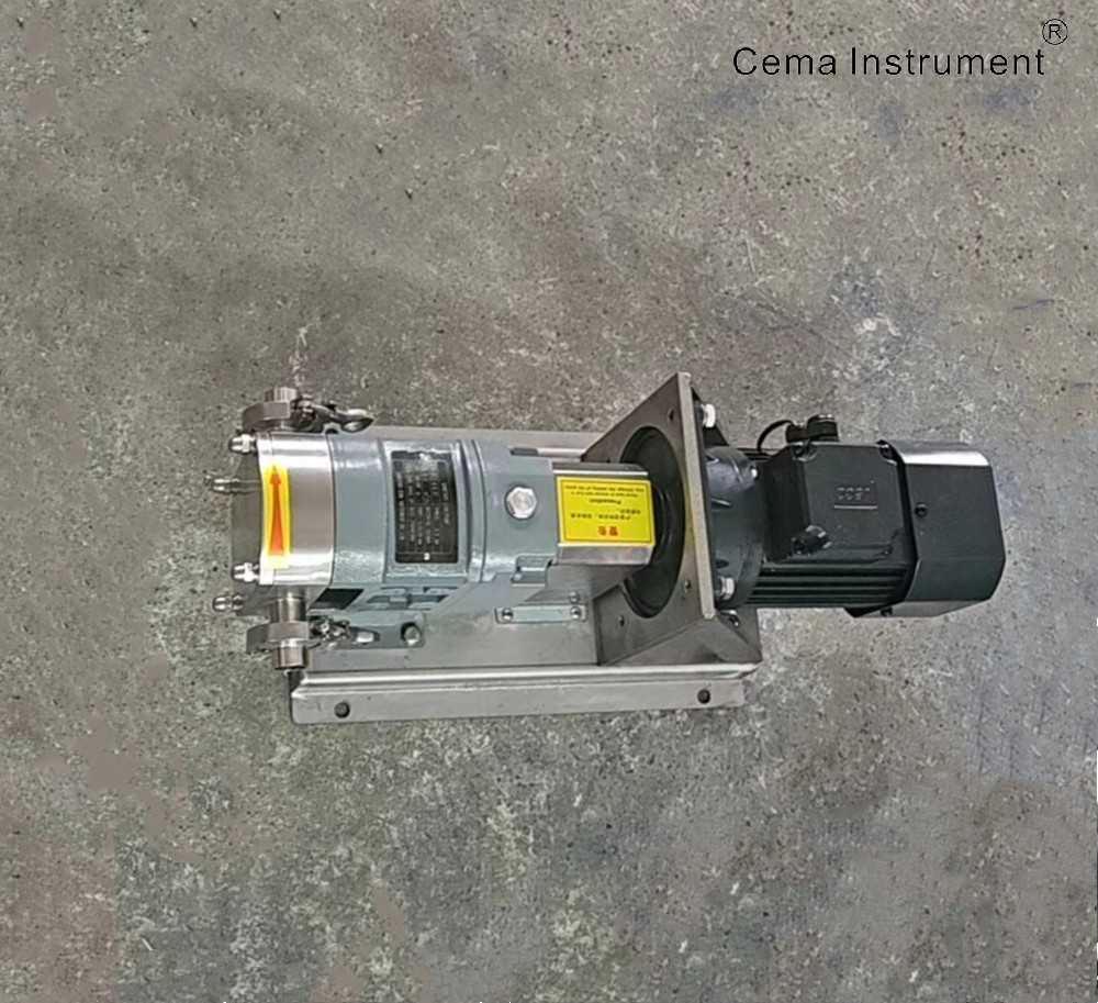 370W Motor Sanitary Grade Rotor Pump-220V 3Phase -Come With 220V 1Phase Inverter Controller.